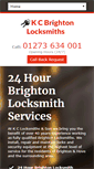 Mobile Screenshot of locksmiths-brighton.com