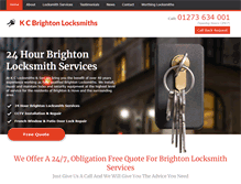 Tablet Screenshot of locksmiths-brighton.com